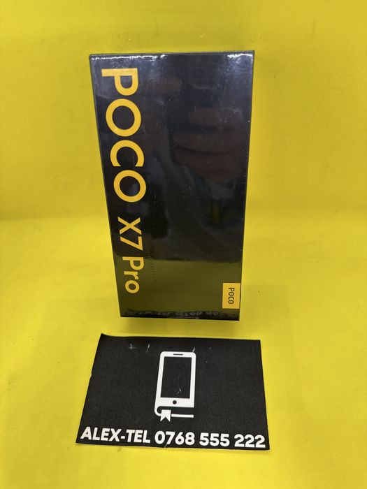 Xiaomi Poco X7 Pro 5G 512GB 12GB RAM Dual Sim Black Sigilat