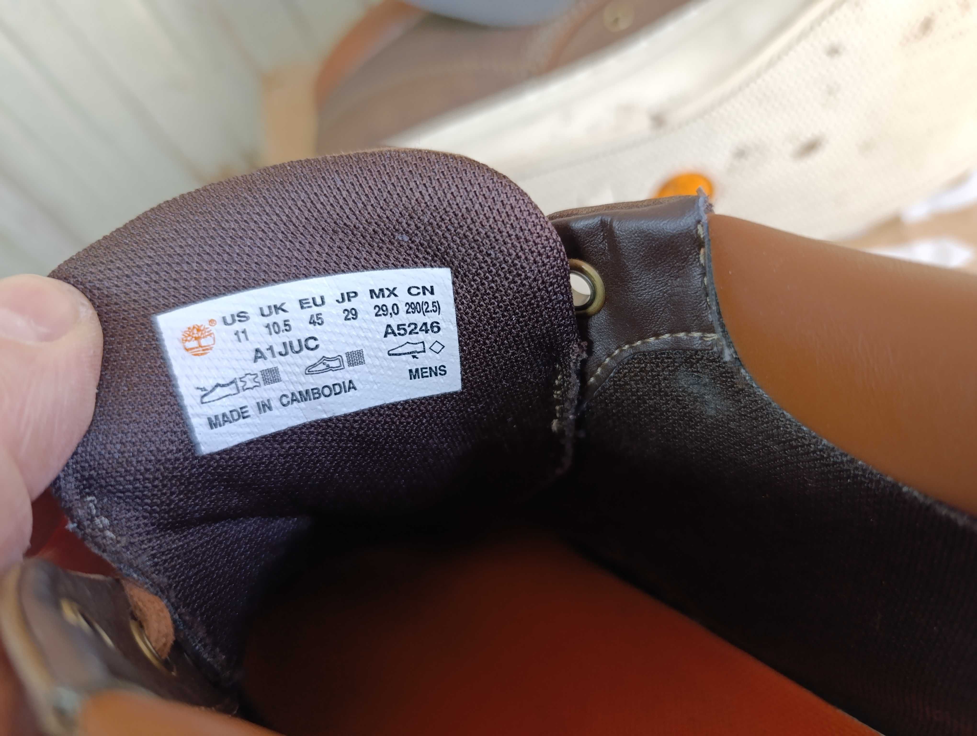 ''Timberland Adventure 2.0 Cupsole Chk''оригинални зимни сникърси 45 н