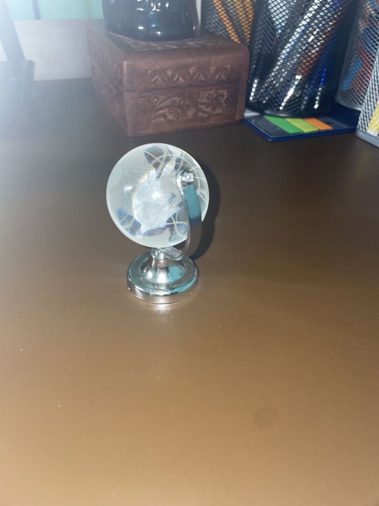 Mini glob de sticla