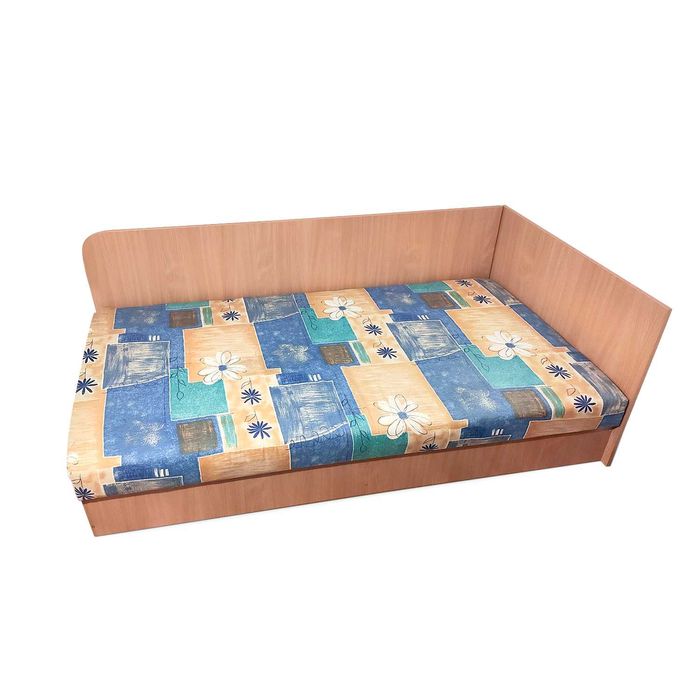 Единично легло с матрак и повдигащ механизъм, като ново - 85 x 190 cm