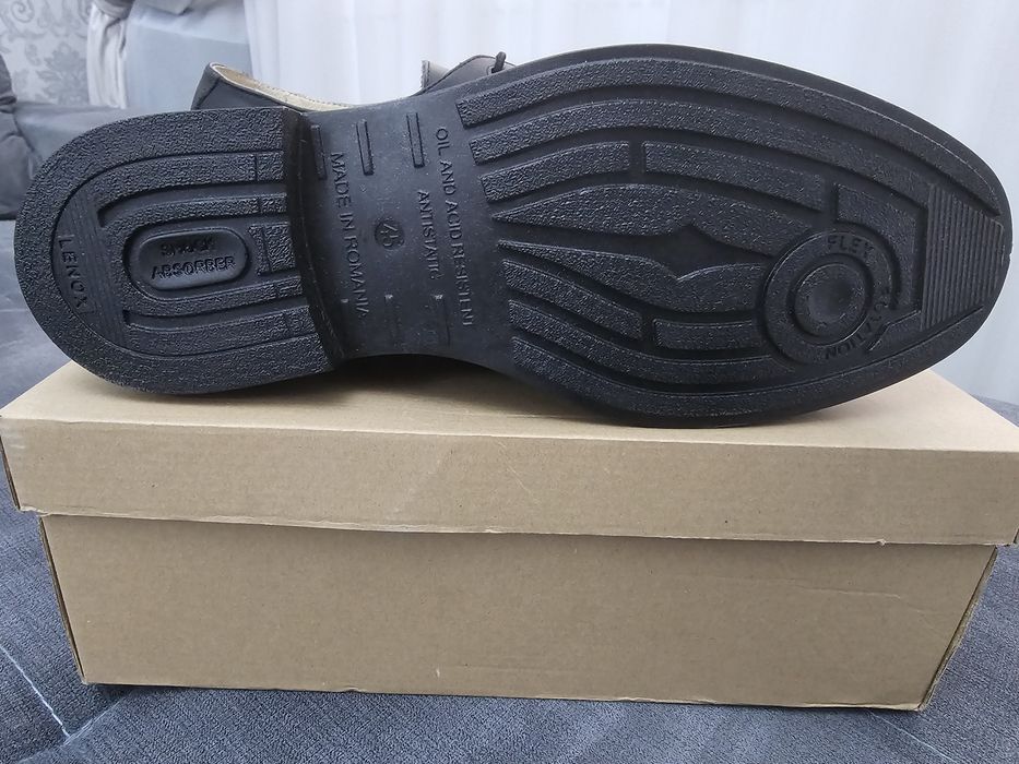 Pantofi militari noi piele Lenox măsura 45