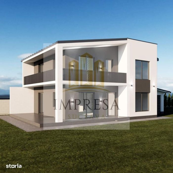 Se contracrează casă la cheie cu avans si diferența pana la finalizare