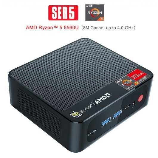 Beelink SER 5: AMD Ryzen 5 5560U, 16GB, NVME 500GB