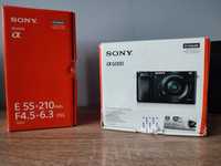 Sony a6000 fullbox cu 2 obiecturi sony 55-210 sony 16-50