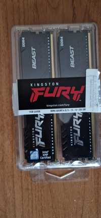 Оперативная память Kingston Fury Beast KF432C16BBK2/16 16 Гб