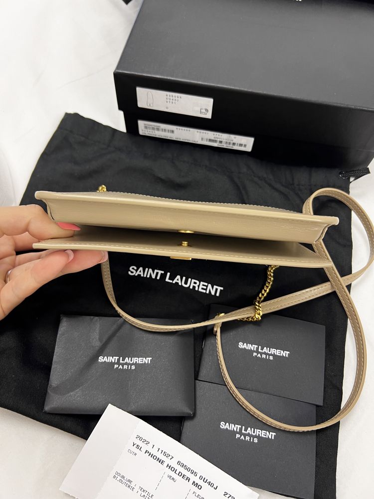 Geanta mini Yves Saint Laurent ( phone holder )