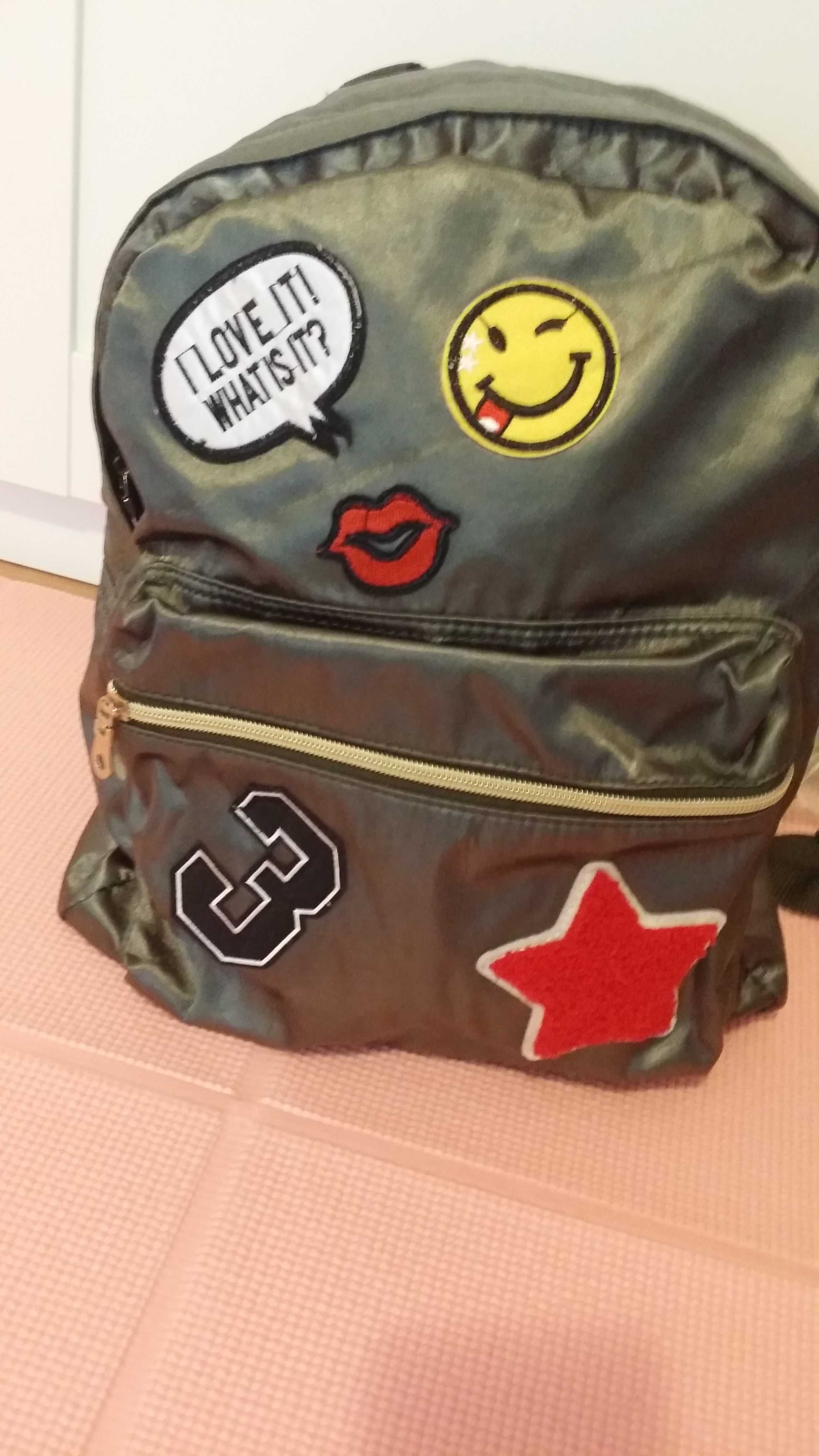 rucsac superrezistent casual + ghiozdan rucsac gen hippy ca nou