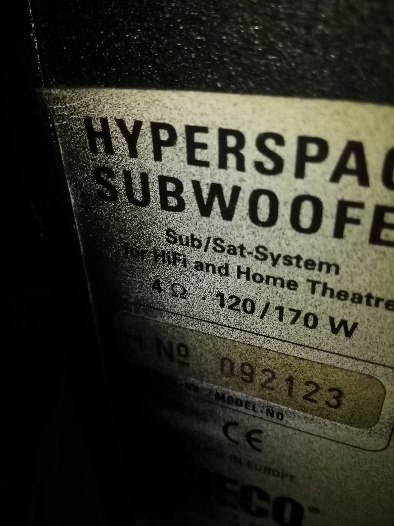 Subwoofer casa heco