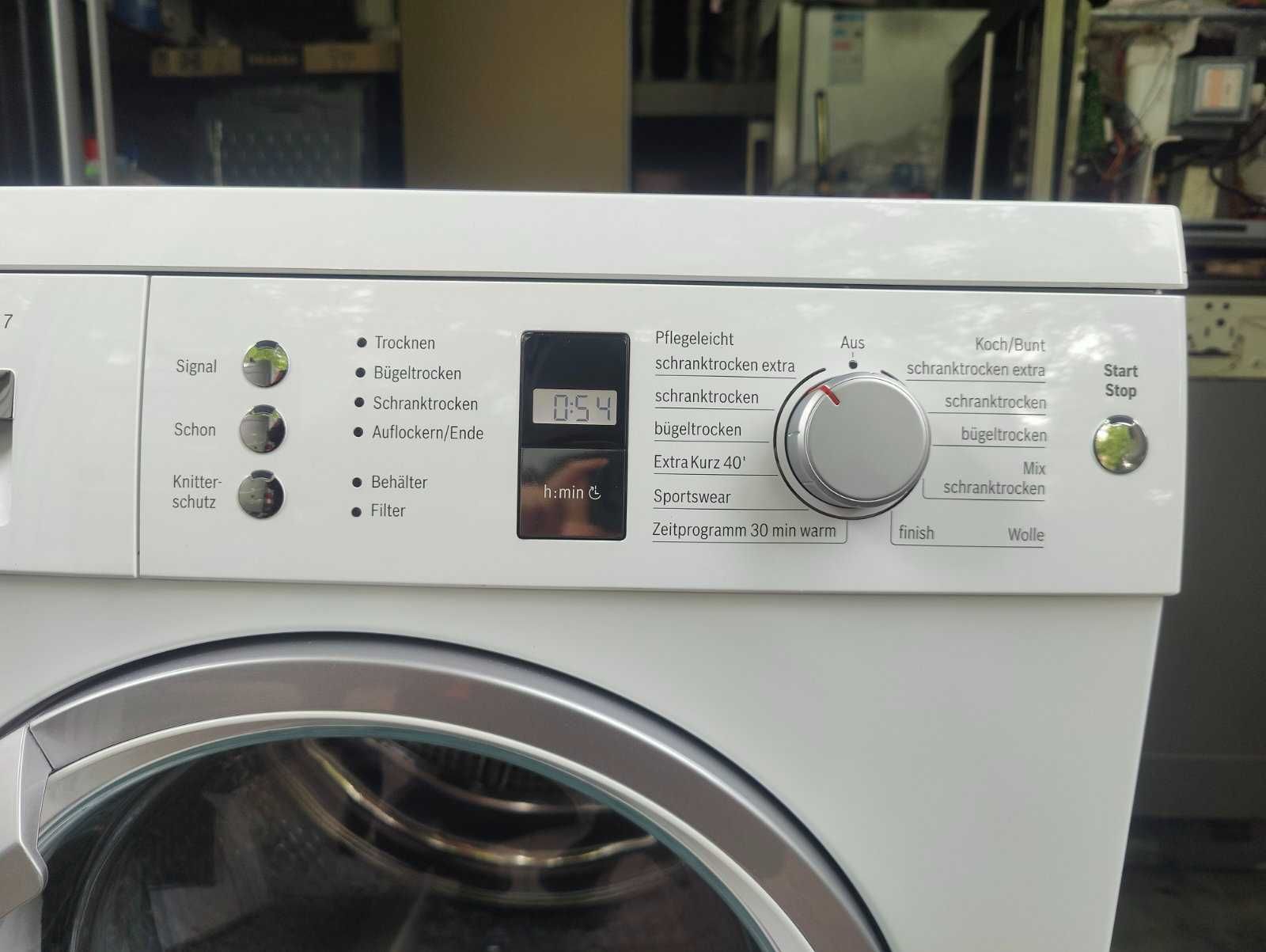 Сушилня с термопомпа Bosch EcoAvantixx 7кг (клас А+) с Гаранция !