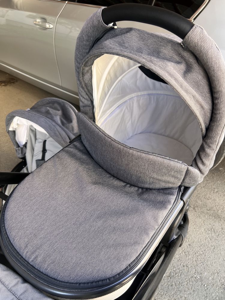 Carucior 3 in 1 Krausman Aterra Gray in state foarte buna.
