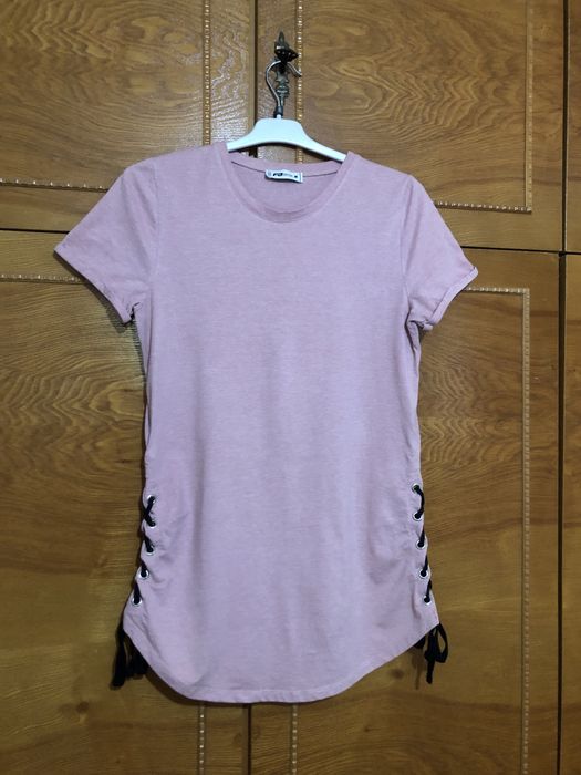 Tricou roz pudrat