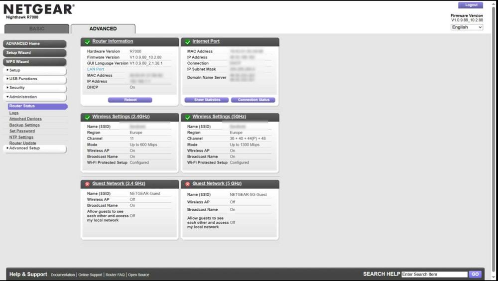 Рутер NEATGEAR R7000