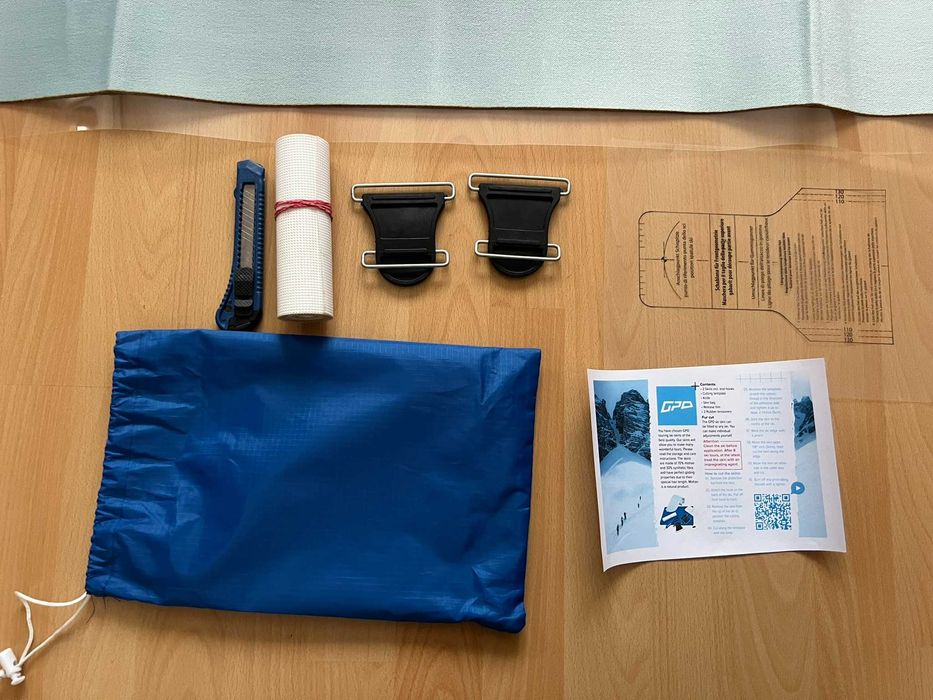 Piei de foca pentru schi de tura INOC NOI 200cm x 13cm made in Austria