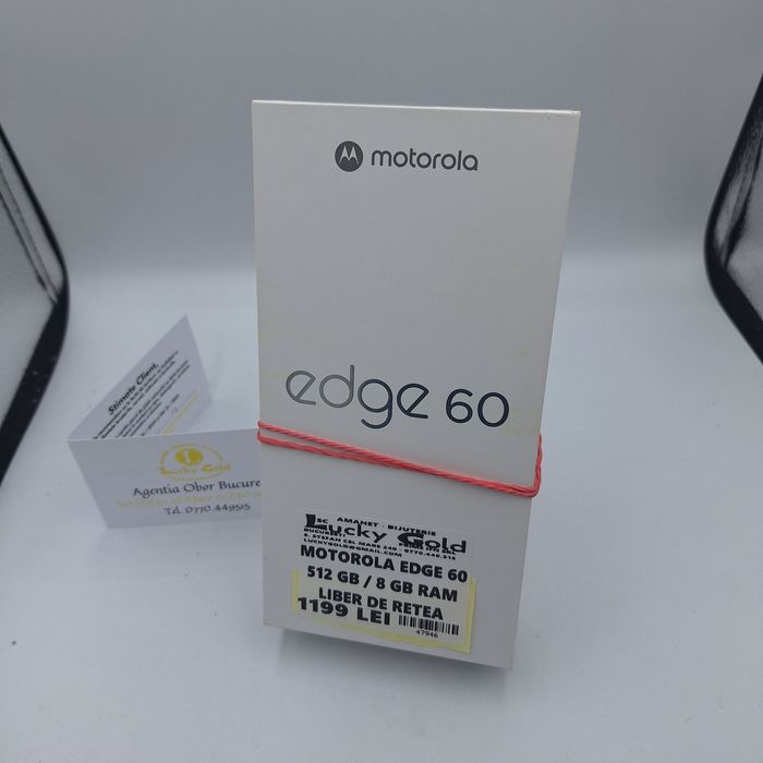 Motorola edge 60 512 GB 8 GB RAM fullbox  factura garanție #47946