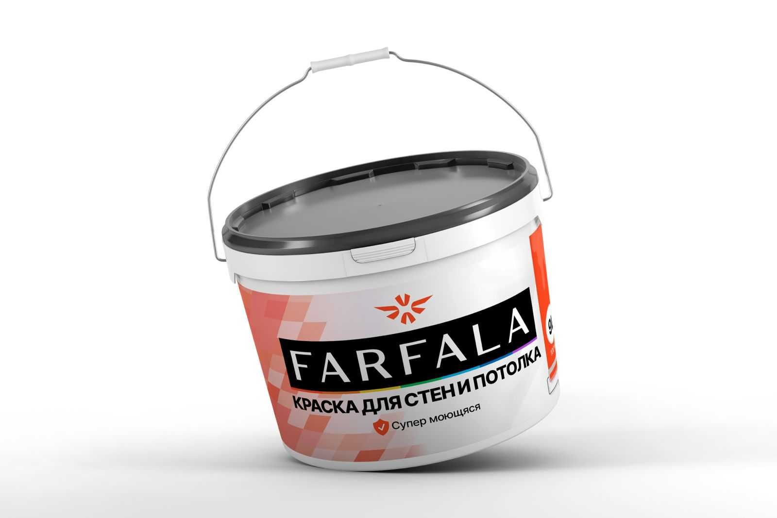 «Премиум‑краска Farfala — оформление стен, которому доверяют»