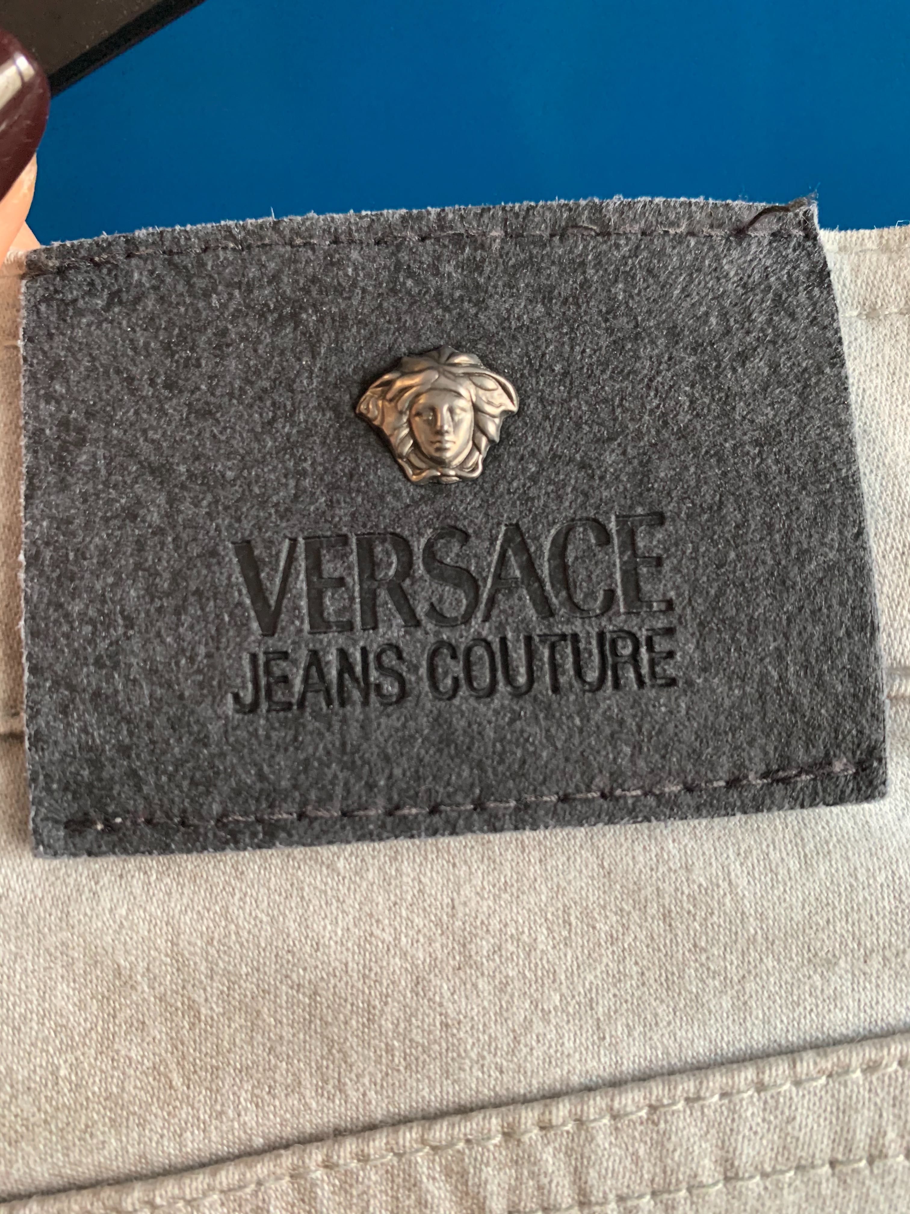 Оригинални дамски Versace Jeans дънки, ниска талия, размер 36