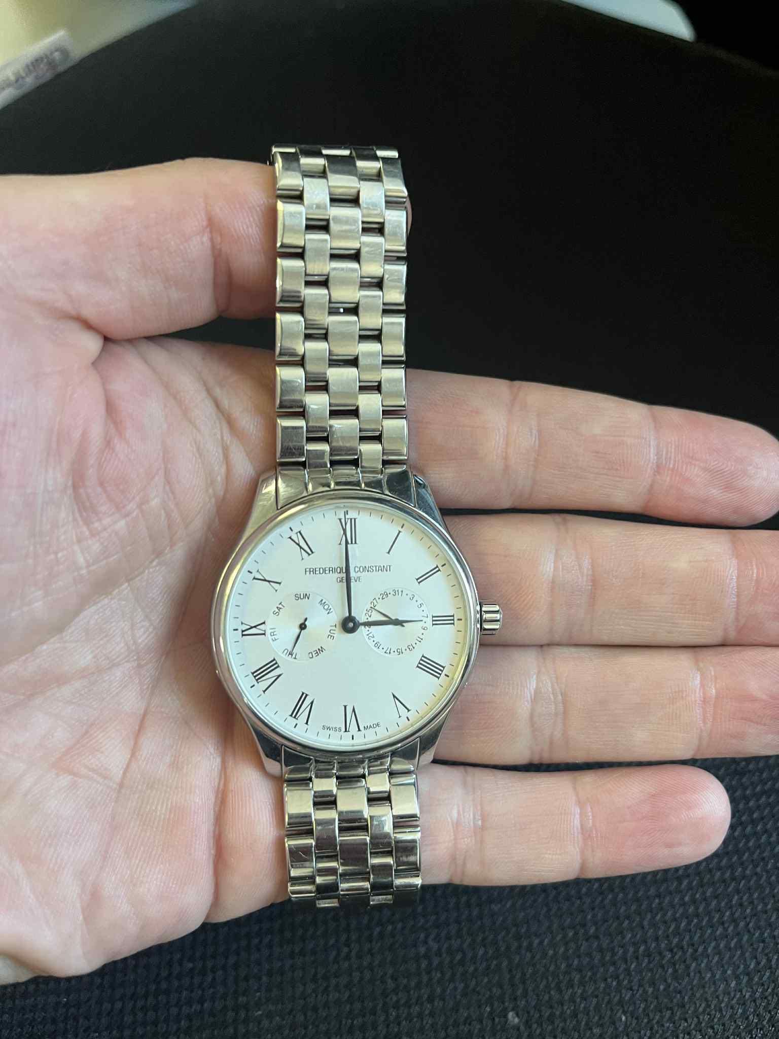 Часовник Frederique Constant Classic (white dial)