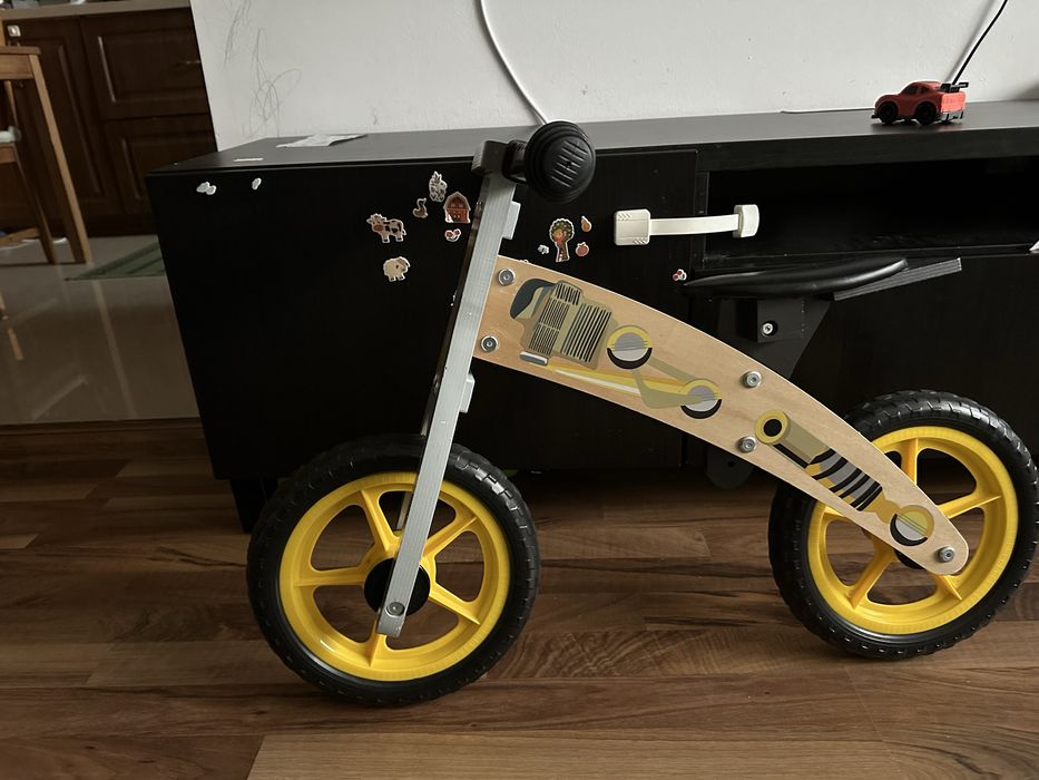 Bicicleta echilibru lemn