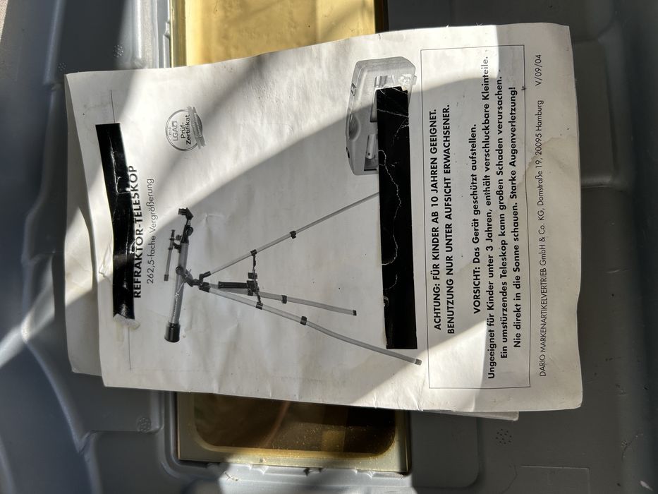 Телескоп за наблюдаване на съзвездия