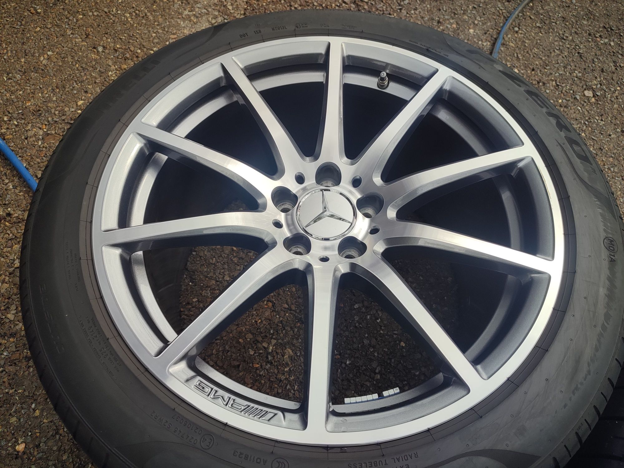 19" оригинални алуминиеви джанти за Mercedes SL klass AMG 2022-25г.