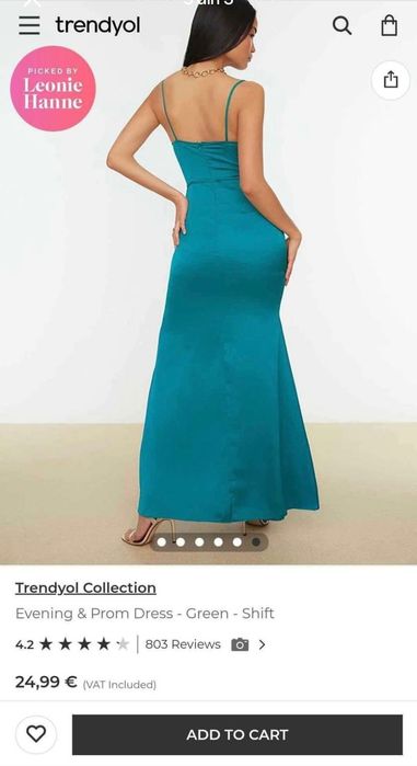 Rochie din satin mărimea S