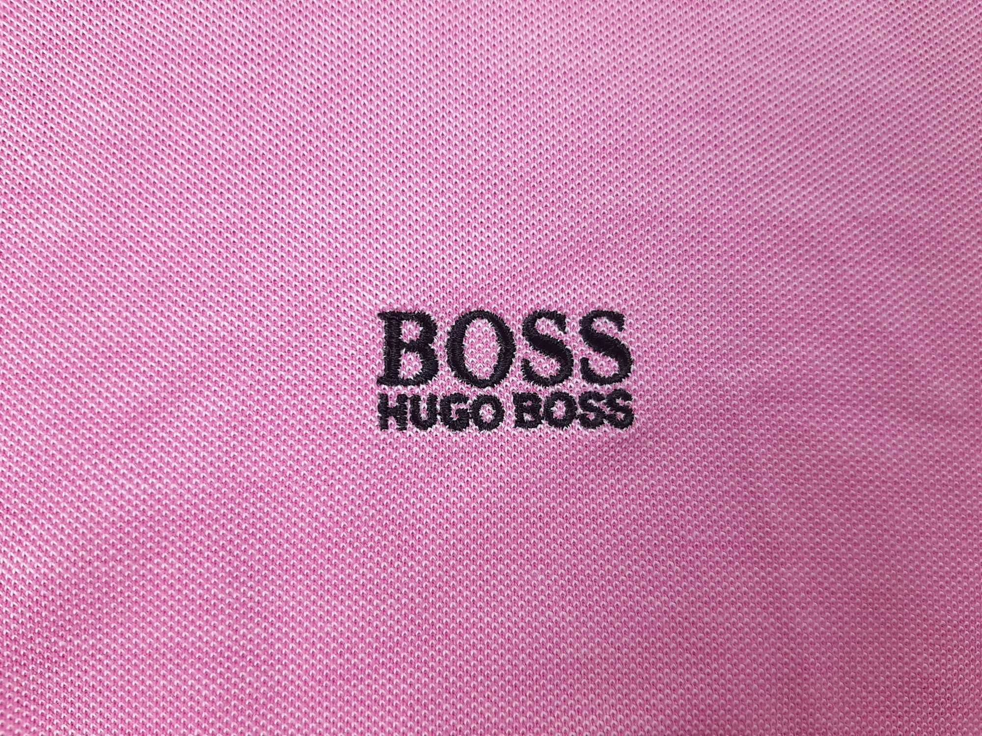 Hugo Boss Paule 4 - Оригинална мъжка тениска с яка размер L