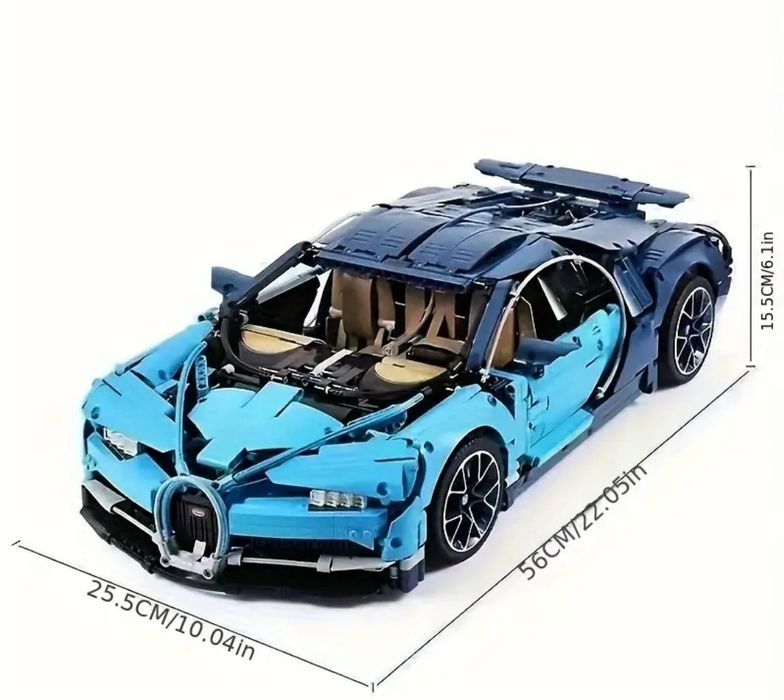 Конструктор Лего суперкар Bugatti Chiron