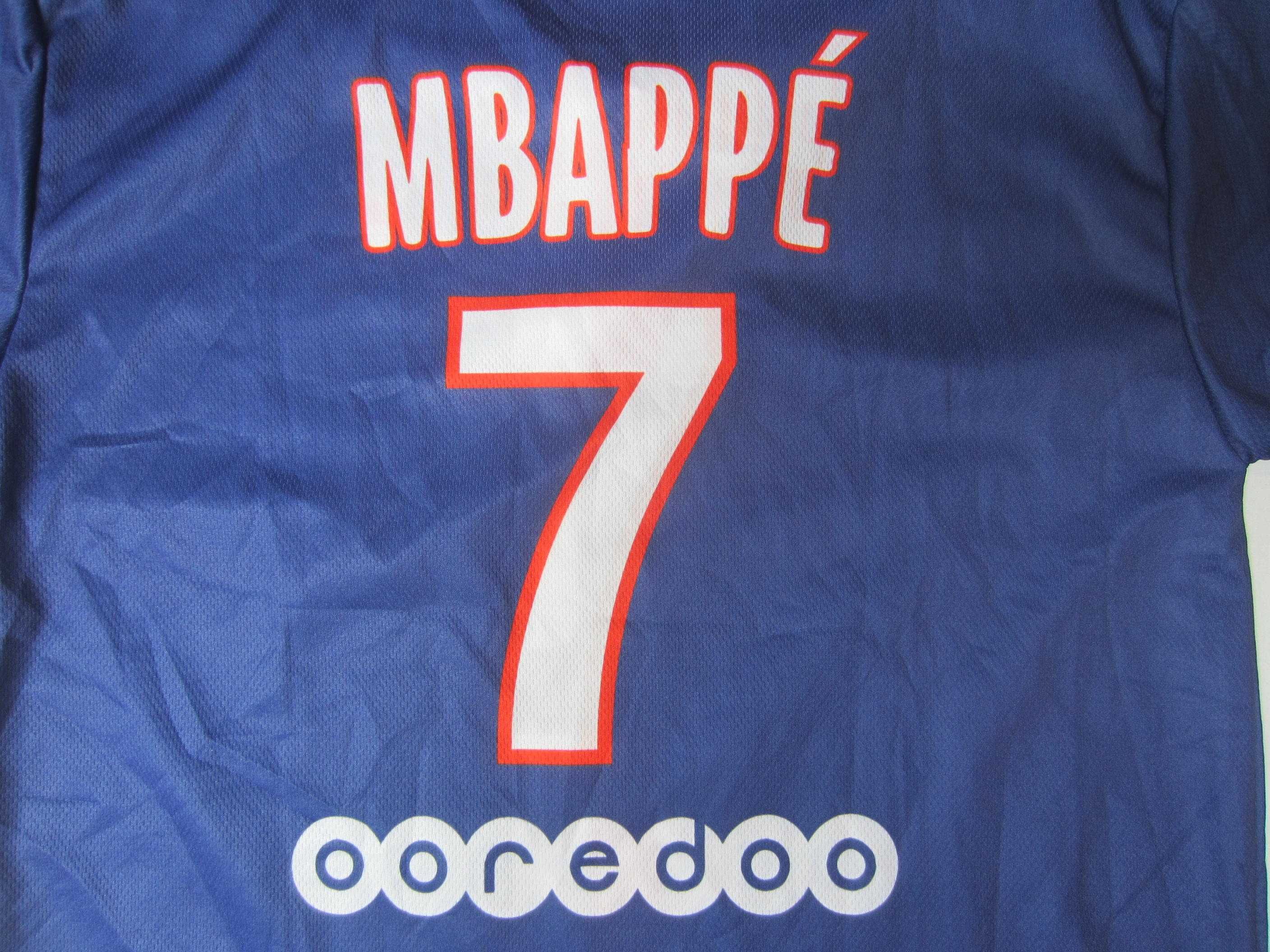 Tricou fotbal Kylian Mbappe, masura M, stare f. buna