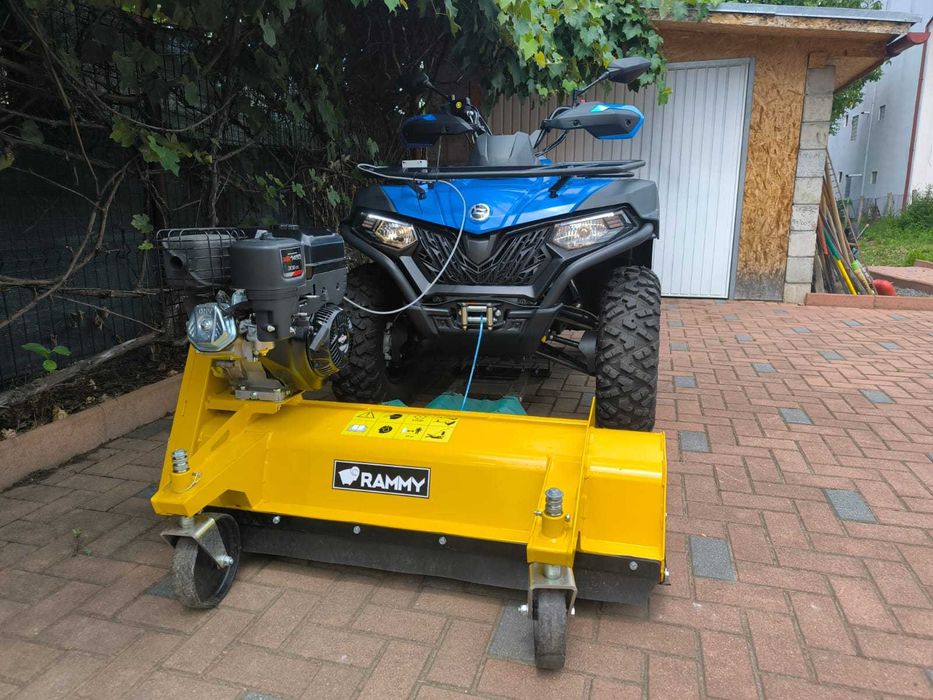 ATV CF MOTO 600S T3B 2024, dotat cu mulcher Rammy 120