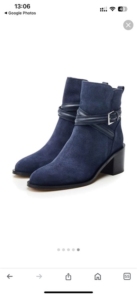 Ghete din piele intoarsa Moda in Pelle Carliy