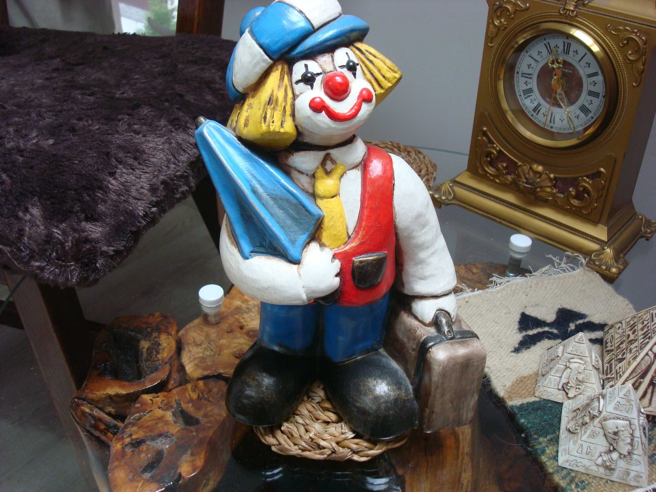 clown,clovn din ceramica original Thun