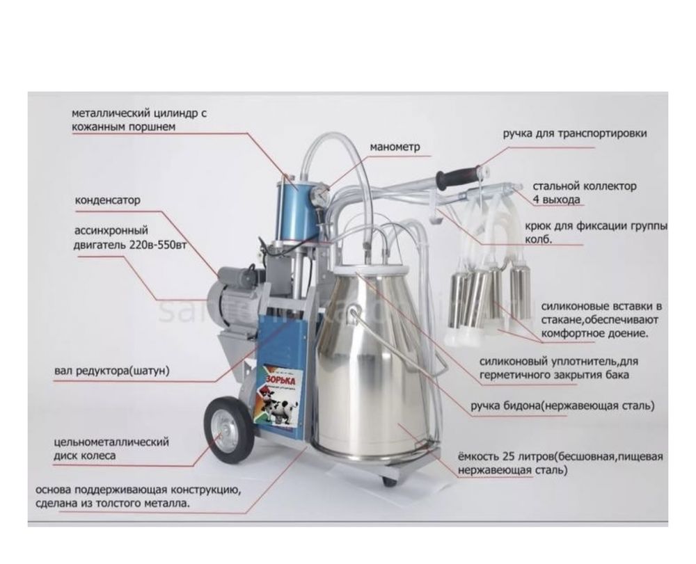 Продам доильный апарат зорька