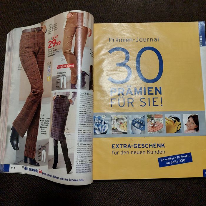 Списание quelle 2005