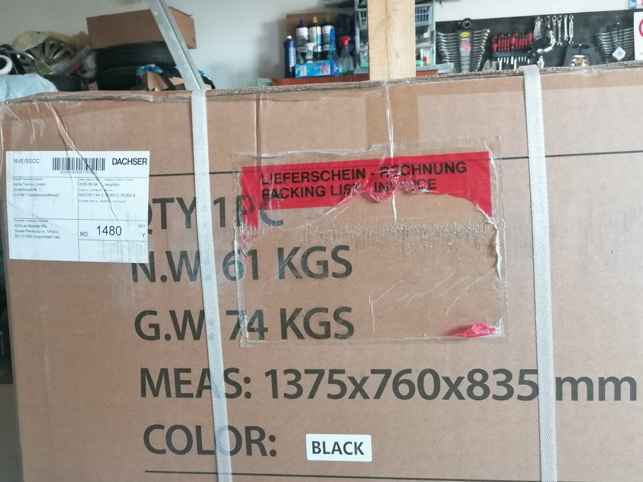 Fotoliu masaj din piele nou sigilat