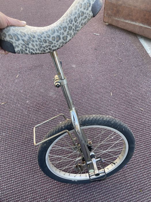 Bicicleta cu o rota de circ