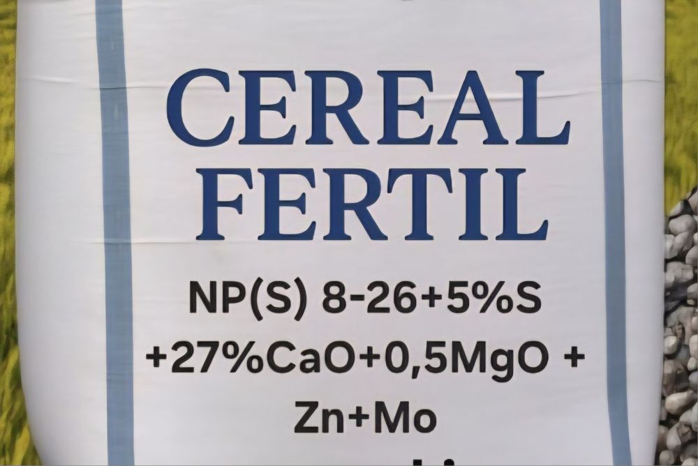 NPK 15.15.15; 20.20.0; Azomures, DAP 18.46, 8:26 + 5S+ 27CaO +0,5MgO +