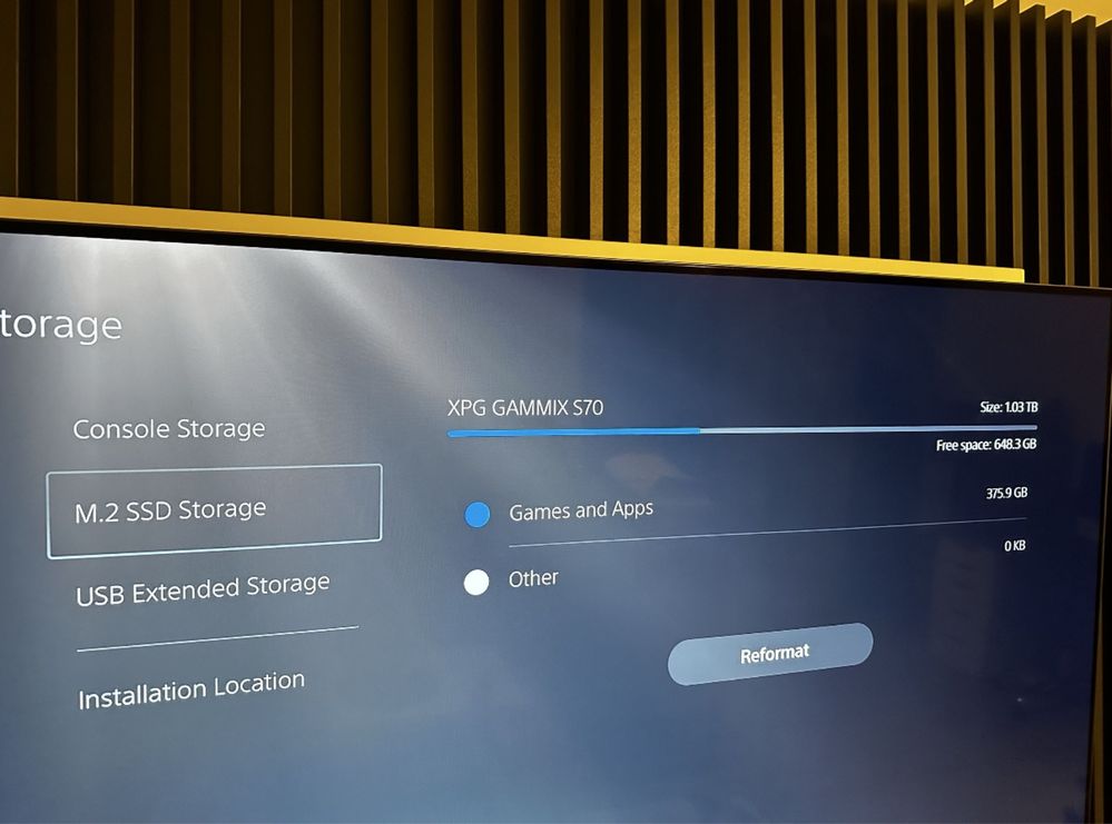 Playstation 5 Disk Edition A Chassis + SSD 1TB ADATA S70 BLADE