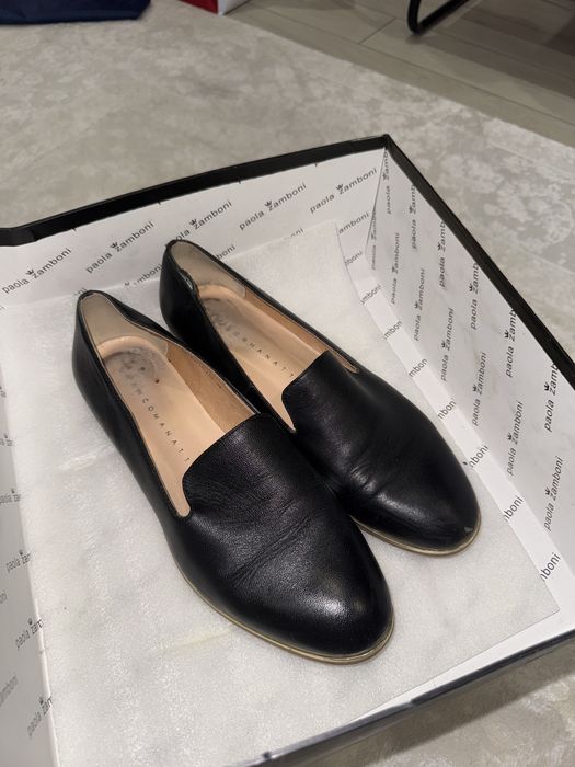 Кожаные балетки 38 размер