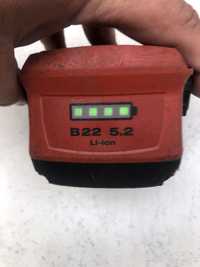 Hilti B22 - Акумулаторна батерия с индикатор 22V 5.2 ah