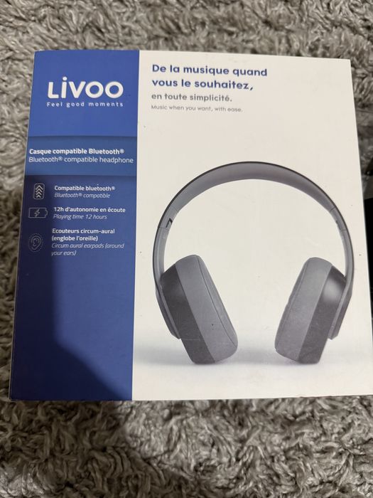 Casti bluetooth compatibil telefon/calculator