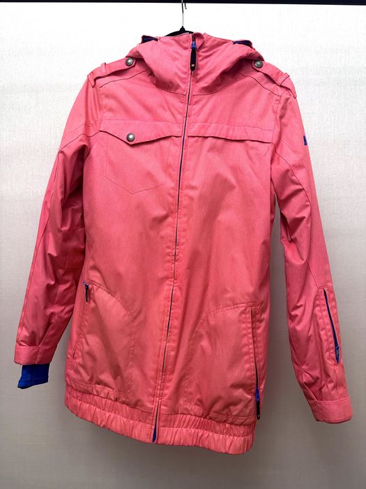 Сноубордическая куртка DC, S, кораллово-светоотражающая, мембрана