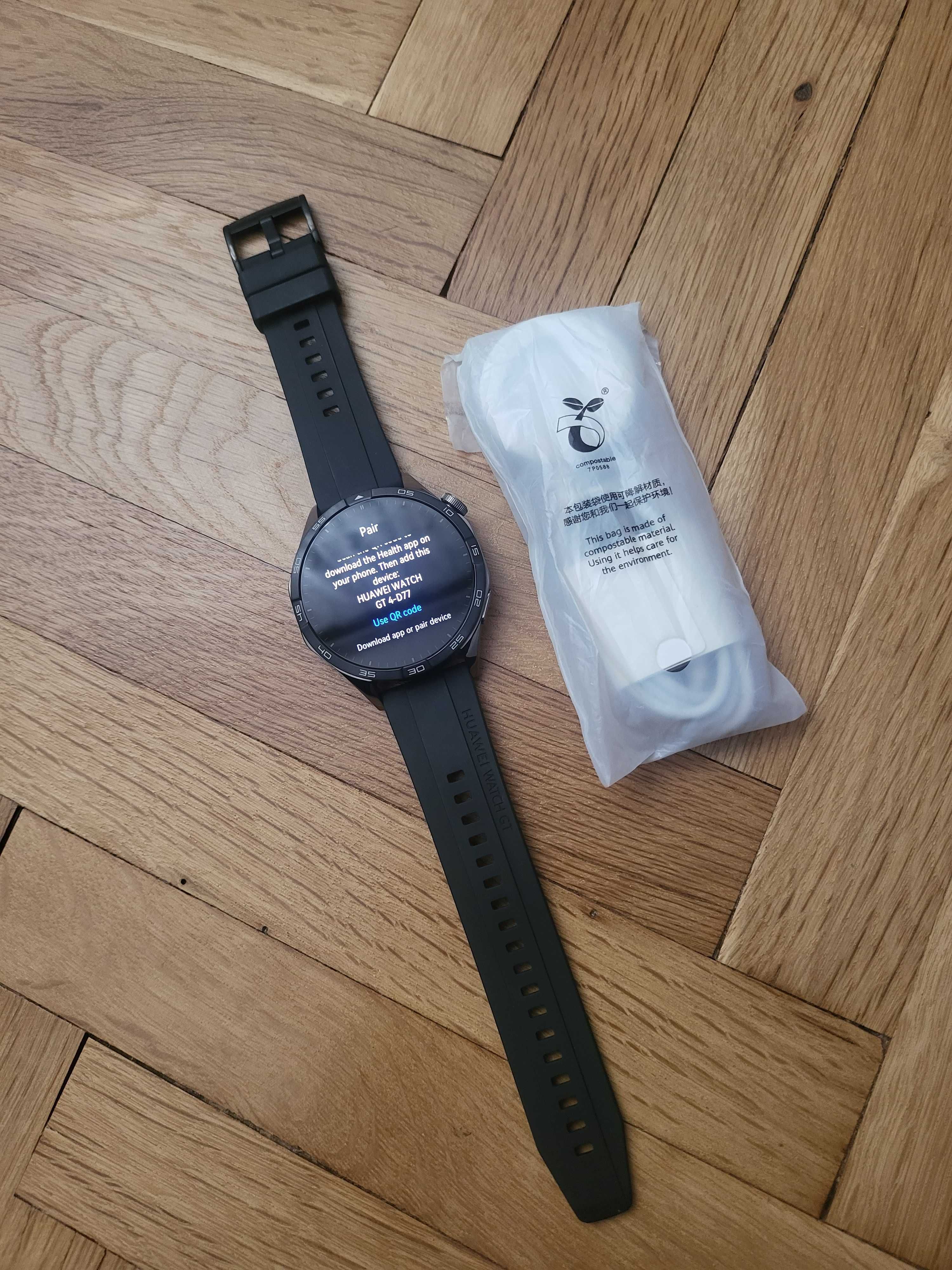 Часовник Huawei Watch GT 4, 46 мм, Black.