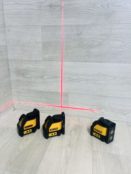 Dewalt nivela laser raza rosie cruce
