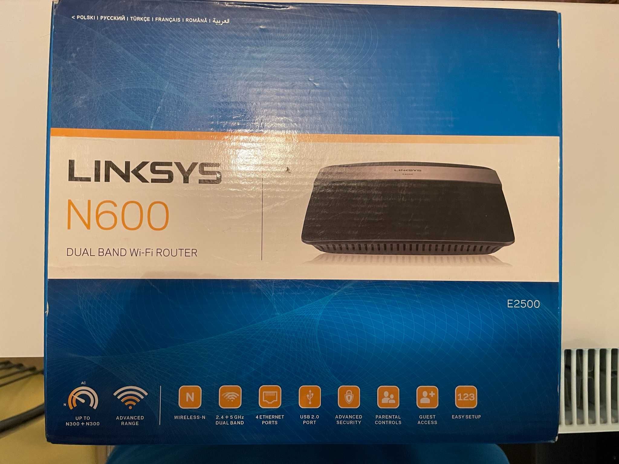 Linksys E2500 router wireless