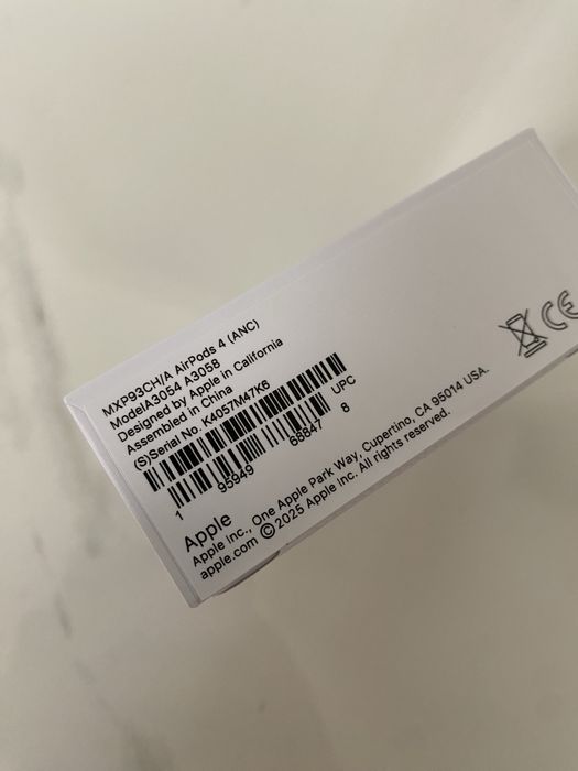 Casti Apple Airpods 4 gen noi sigilate husa silicon cadou