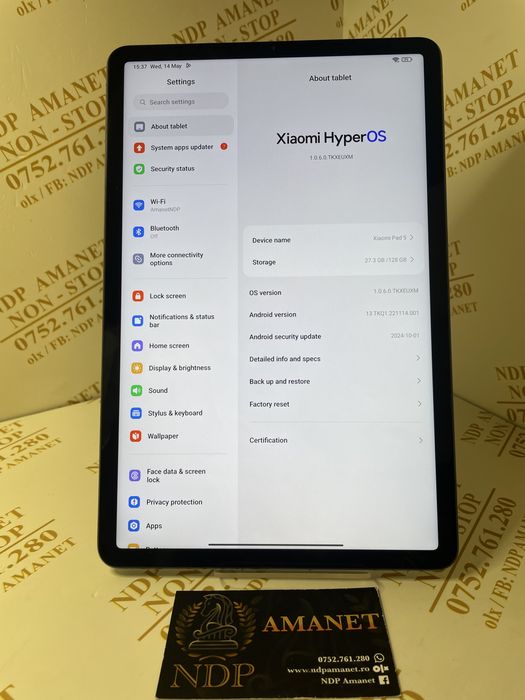 NDP Amanet Braila Tableta Xiaomi Pad 5 (33933)