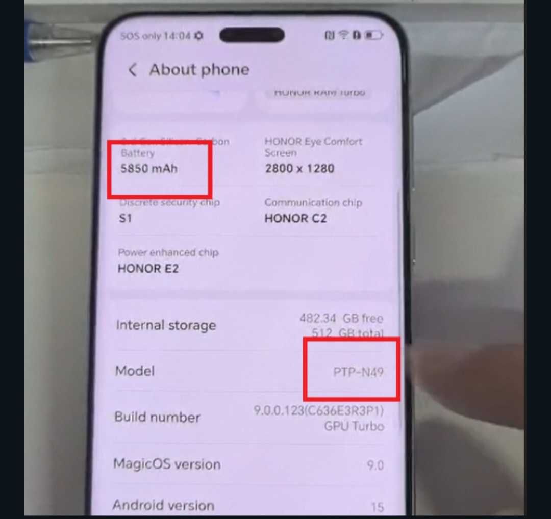Honor Magic 7 Pro Dual sim 5G и глобална версия/BG меню 5850mAh