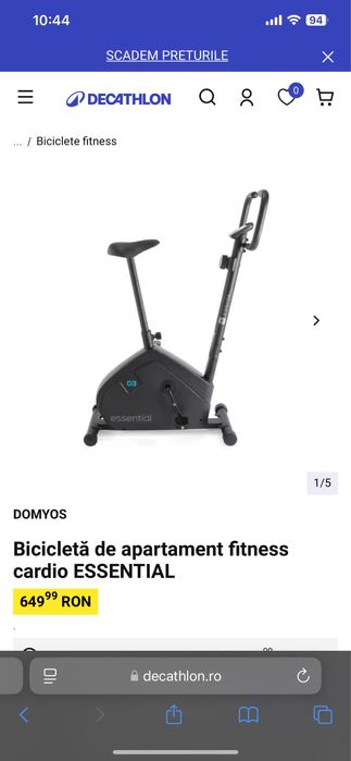 Bicicleta fitness