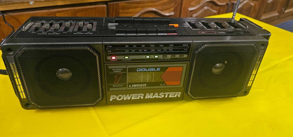 casetofon dublu casette dublu side