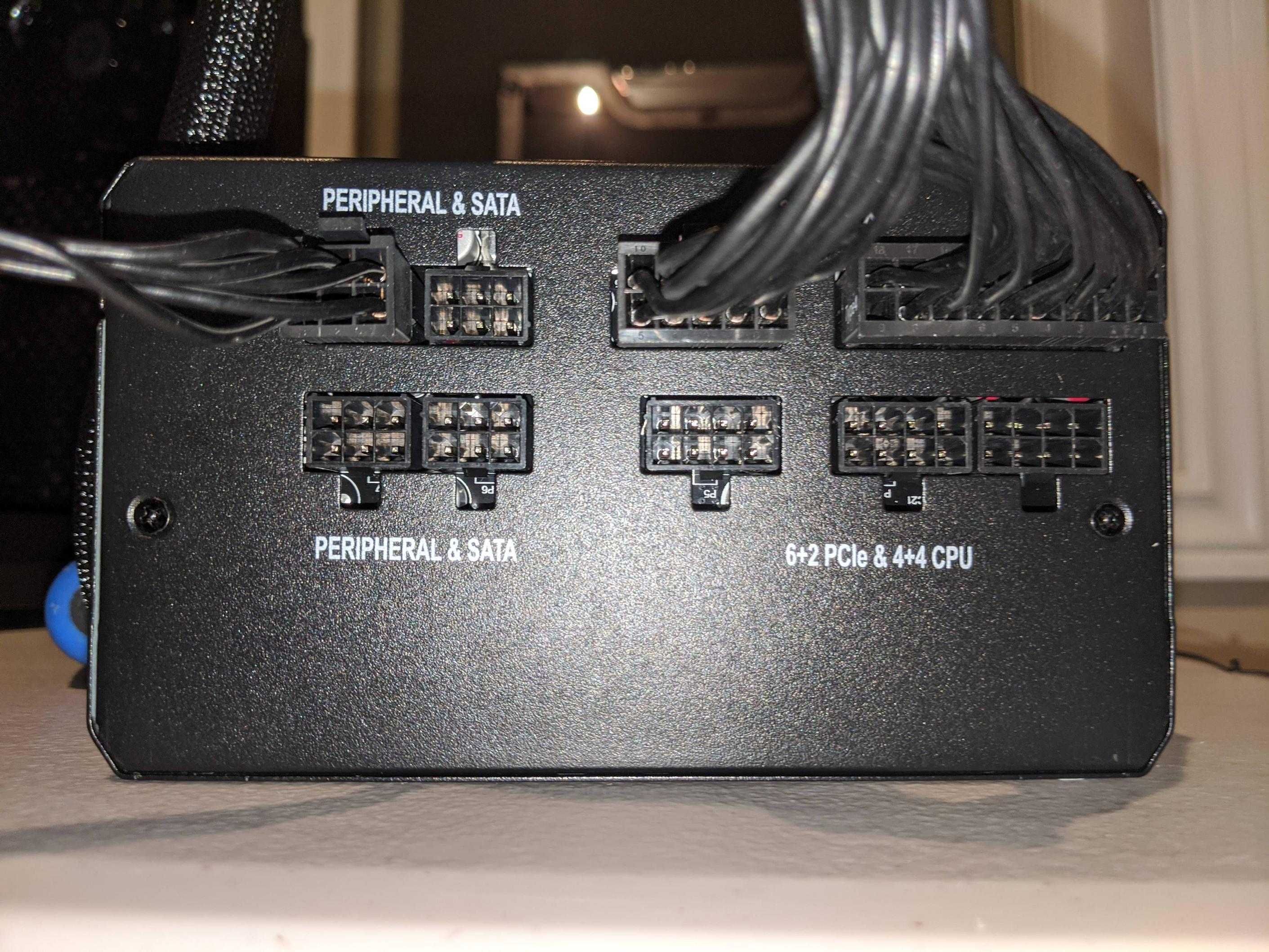 Захранване Corsair RMx 650W гаранция 07.29г.